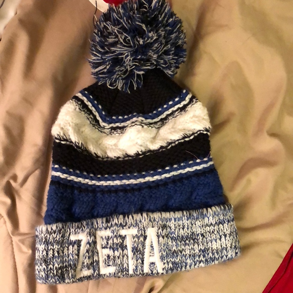 zeta tau alpha winter hat